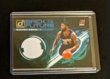 Markieff Morris patch 2017 Donruss back to future