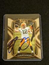 Aaron Rodgers autographed card w/coa