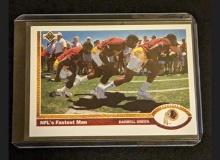 1991 Upper Deck Football Darrell Green #SP1 Fastest Man Washington Redskins