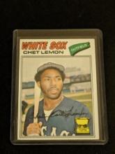 1977 Topps #58 Chet Lemon Chicago White Sox