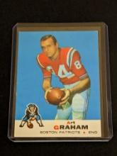 1969 Topps Football #39 Art Graham Boston Patriots Football Card Vintage