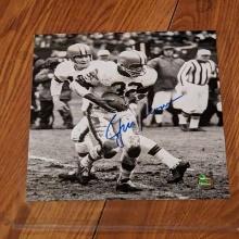 Jim Brown Autographed photo with coa