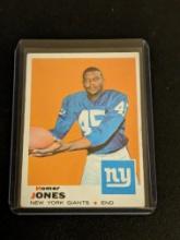 1969 Topps Football #244 HOMER JONES GIANTS