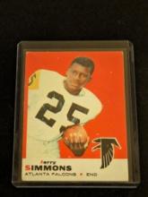 1969 Topps #24 Jerry Simmons Atlanta Falcons