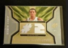 2007-08 SPx Winning Materials Jersey Stats Delonte West #WMJ-DW