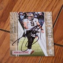 Drew Brees autographed card w/coa