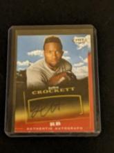 John Crockett A32 signed autograph auto 2015 Sage HIT Football Trading Card