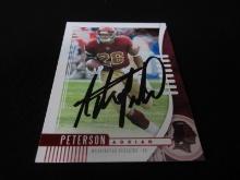 Adrian Peterson Signed Trading Card RCA COA