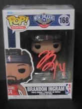 Brandon Ingram Signed Funko Pop COA Pros