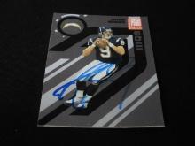 Drew Brees Signed Trading Card Direct COA