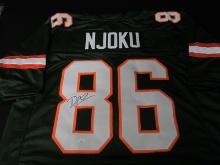 David Njoku Signed Jersey JSA COA