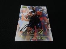 Tracy McGrady signed basketball card COA