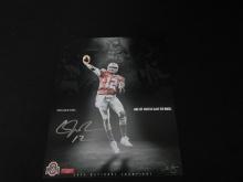 Cardale Jones signed 8x10 photo COA