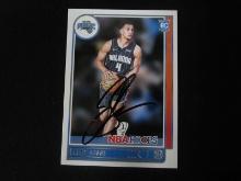 Jalen Suggs signed RC basketball card COA