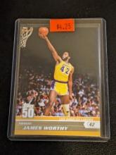 2008 Top 50 Basketball James Worthy Honor Roll Insert Card 11 Of 50