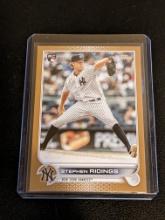 1194/2022 SP 2022 Topps Series 2 Stephen Ridings RC Gold Foil - #516