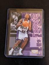 1996-97 Skybox Premium Basketball Ray Allen Milwaukee Bucks RC #201 NBA Rookie