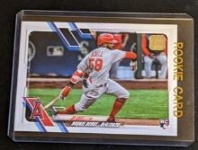 JO ADELL / 2021 Topps Update RC Rookie Debut Card #US44 / Los Angeles Angels