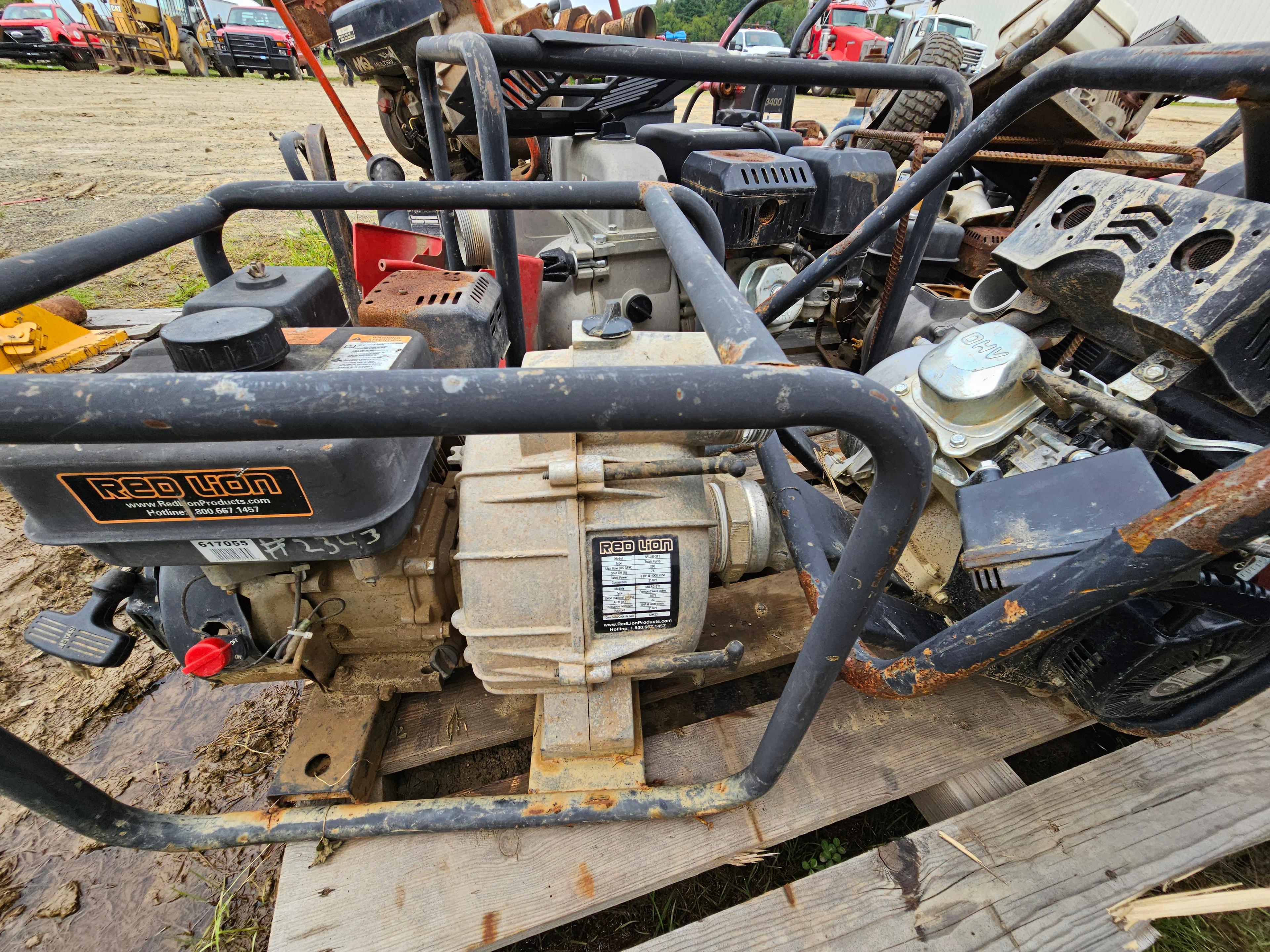 Pallet of small Generators