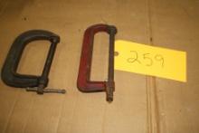 (2X ) MED. C CLAMPS