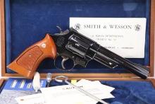 1977-1978 Smith & Wesson Model 57 .41 Magnum 6" Double Action Revolver & Case