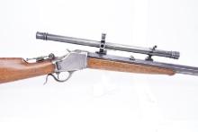 Winchester Model 1885 High Wall .32-40 Rifle & Winchester A5 Scope
