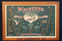 Complete Winchester Ammunition 1897 Double-W Cartridge Display Board