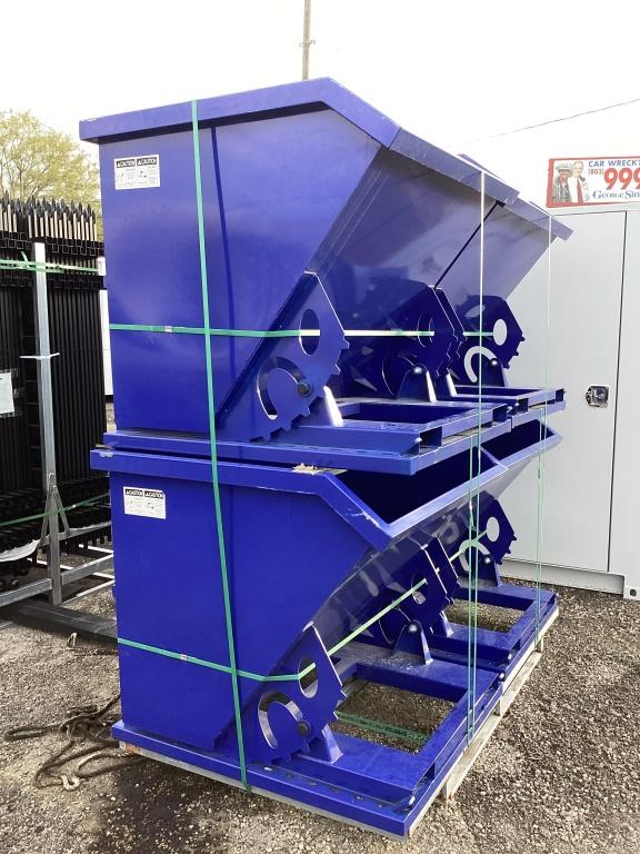 NEW TILTING DUMPSTER HOPPER