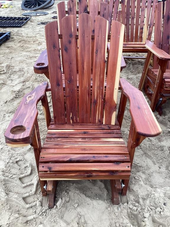 CEDAR GLIDING CHAIR