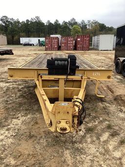 1997 REID 10 TON EQUIPMENT TRAILER