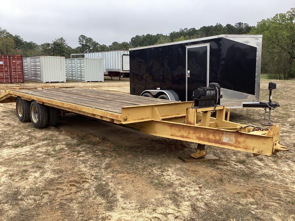 1997 REID 10 TON EQUIPMENT TRAILER