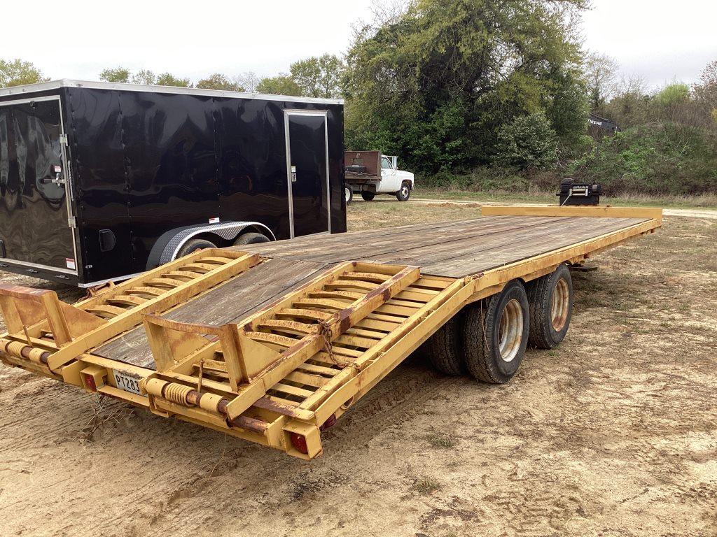 1997 REID 10 TON EQUIPMENT TRAILER