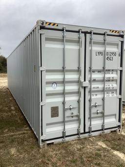 NEW 40 FT CONTAINER WITH 4 SIDE DOORS