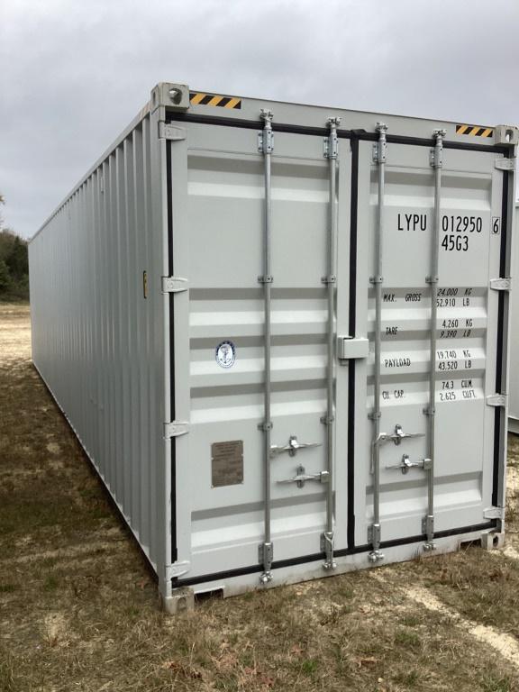 NEW 40 FT CONTAINER WITH 4 SIDE DOORS