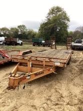 HUDSON 7 TON EQUIPMENT TRAILER