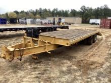 1997 REID 10 TON EQUIPMENT TRAILER