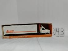 Ertl Jewel truck and trailer stock #9556 box fair box and truck have smudging