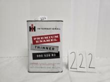 IH premium enamel thinner #990528R3 empty good condition