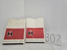 2 IH parts bags NOS