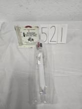 NIB IH rain gauge and Minonk IH equipment sales metal rain gauge