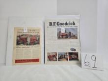 two ads Bf goodrich/ IH