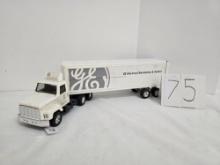 Ertl International GE semi with trailer good condition