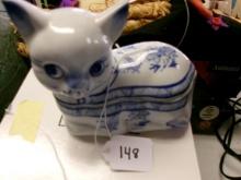 Vintage Chinoiserie Cat