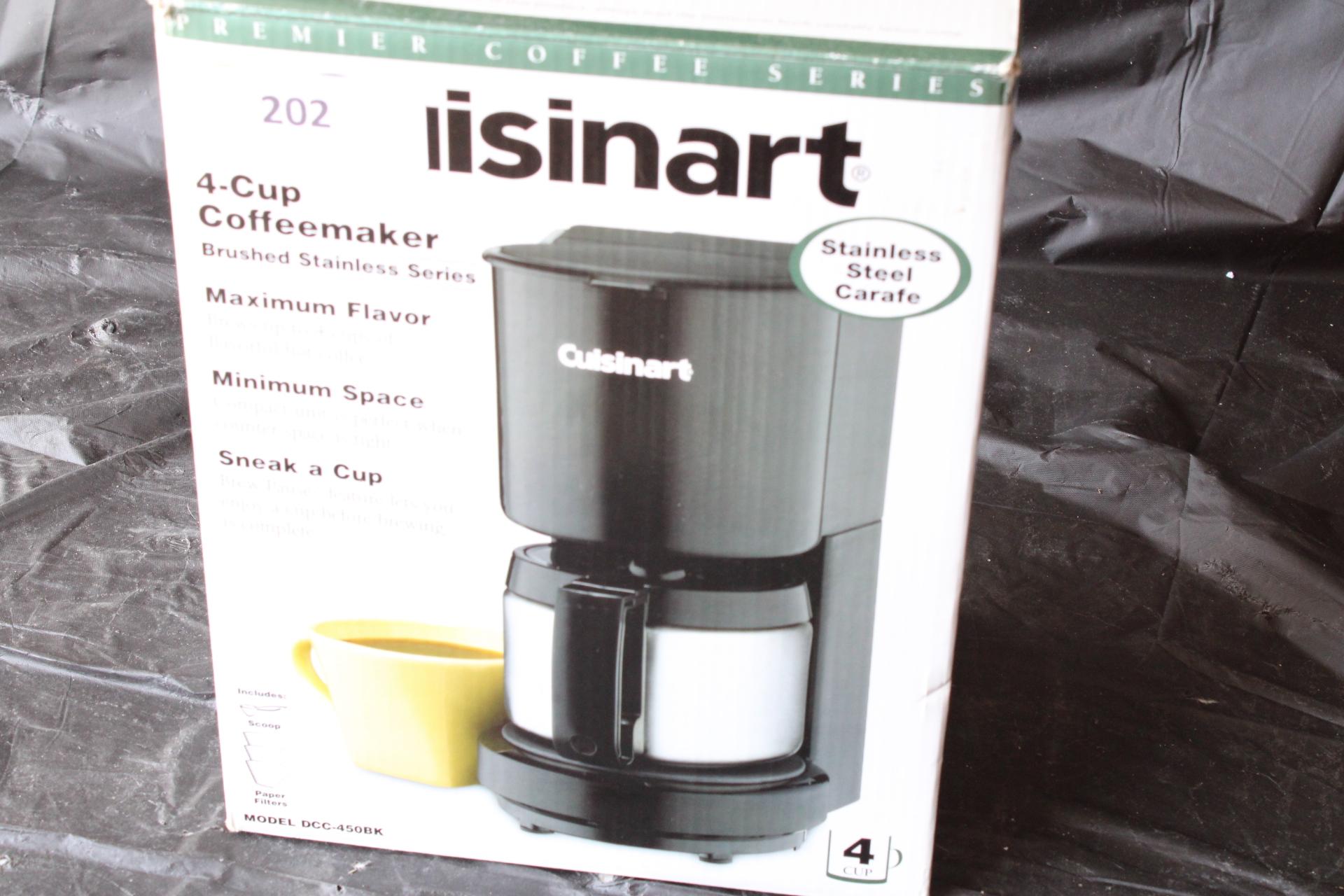 Cuisinart 4 cup Coffemaker