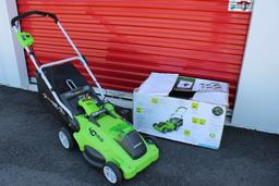 Green Works Cordless EV Lawn Mower