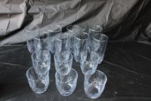 16 Pc Beverage Set Drinking Glasses Anchor Hocking