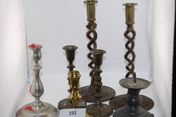 Candle Stick Holder Lot