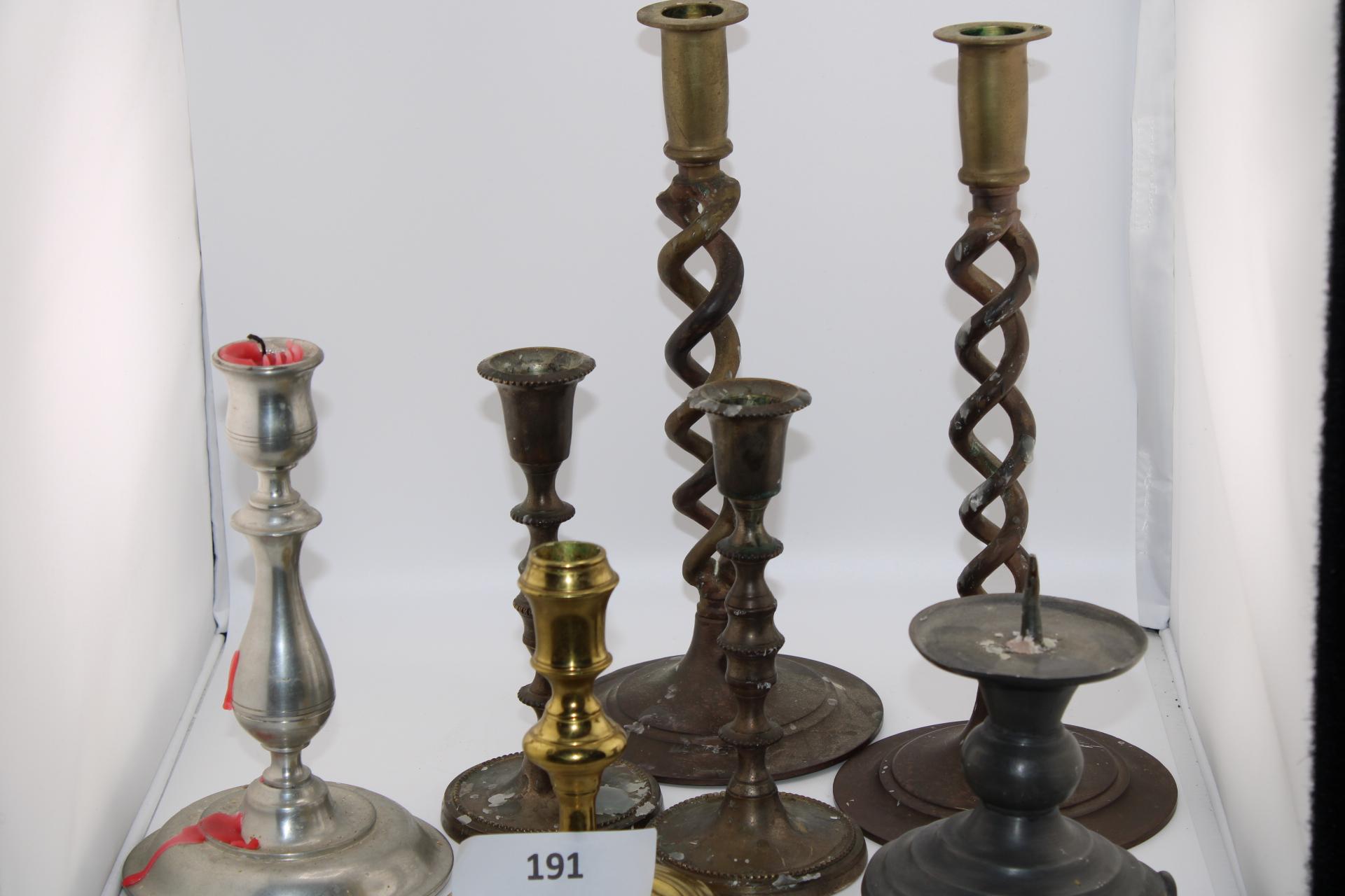 Candle Stick Holder Lot