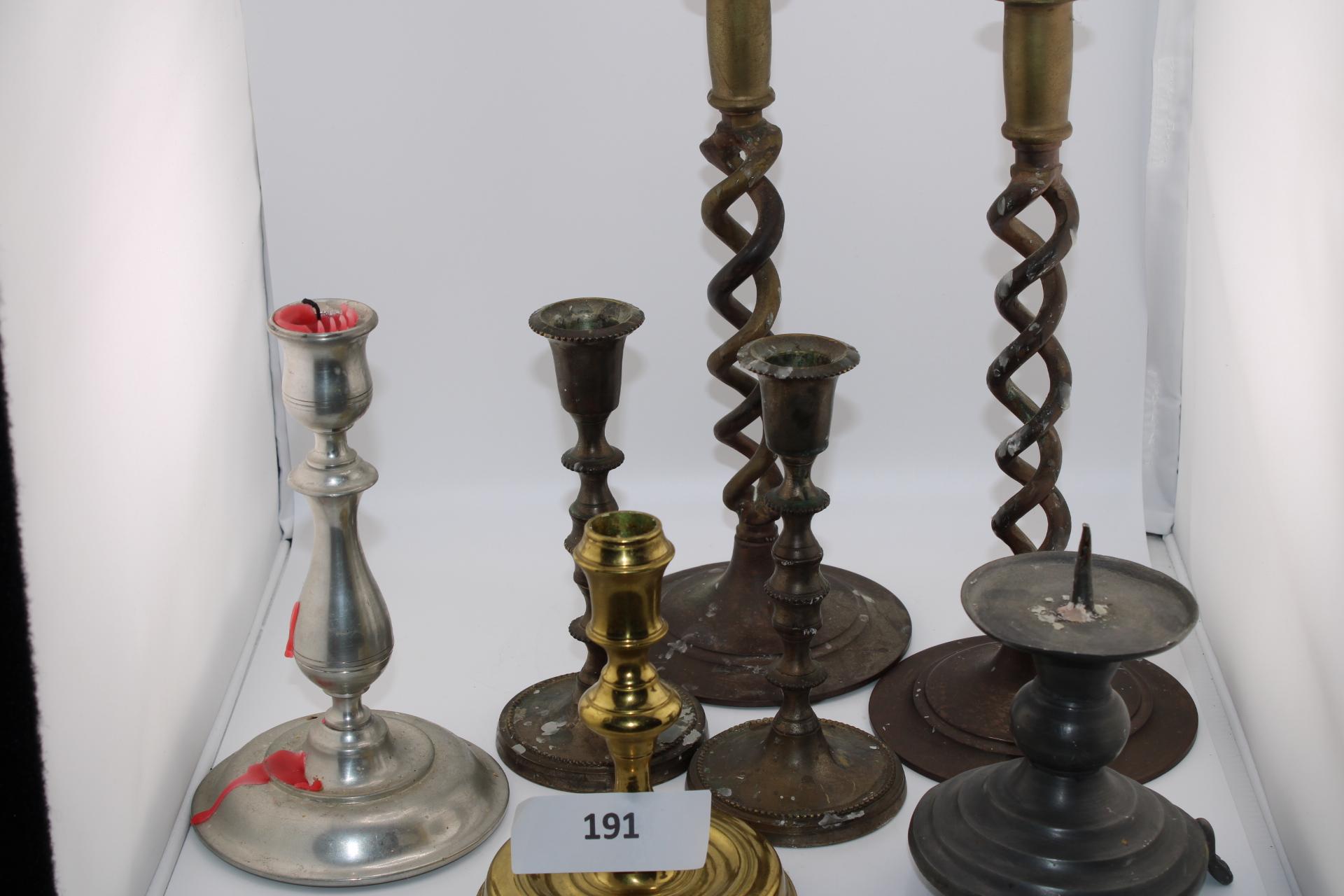 Candle Stick Holder Lot