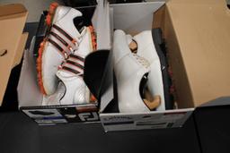 Used golf shoes. Sizes 8.5 and 9 three pair